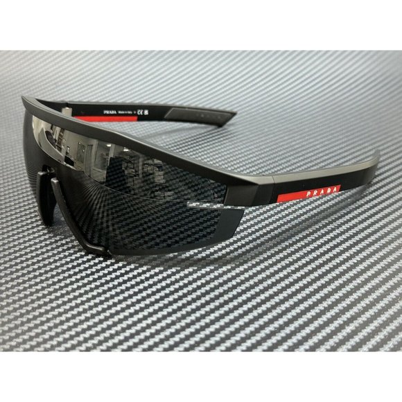 Prada Matte Black Mens Sunglasses - Picture 1 of 4
